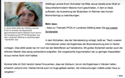 28.2.2017 Landrat schreibt Brief an die Ministerin
