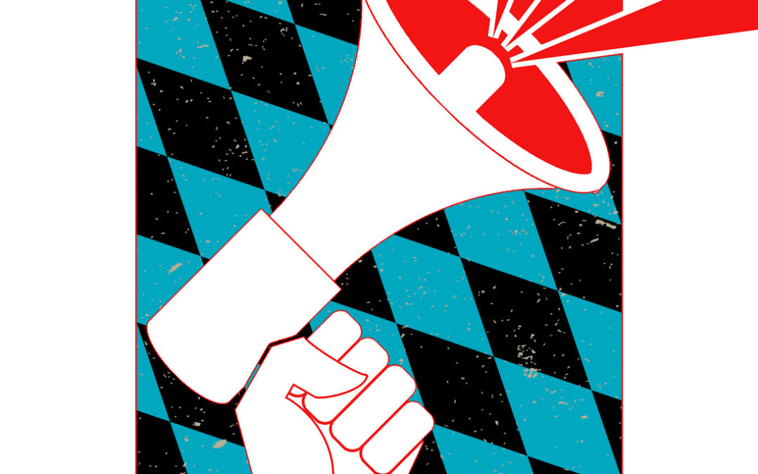 1.6.2018 – Freitag – 8.30 Uhr – Erste öffentliche Versammlung auf der Straße